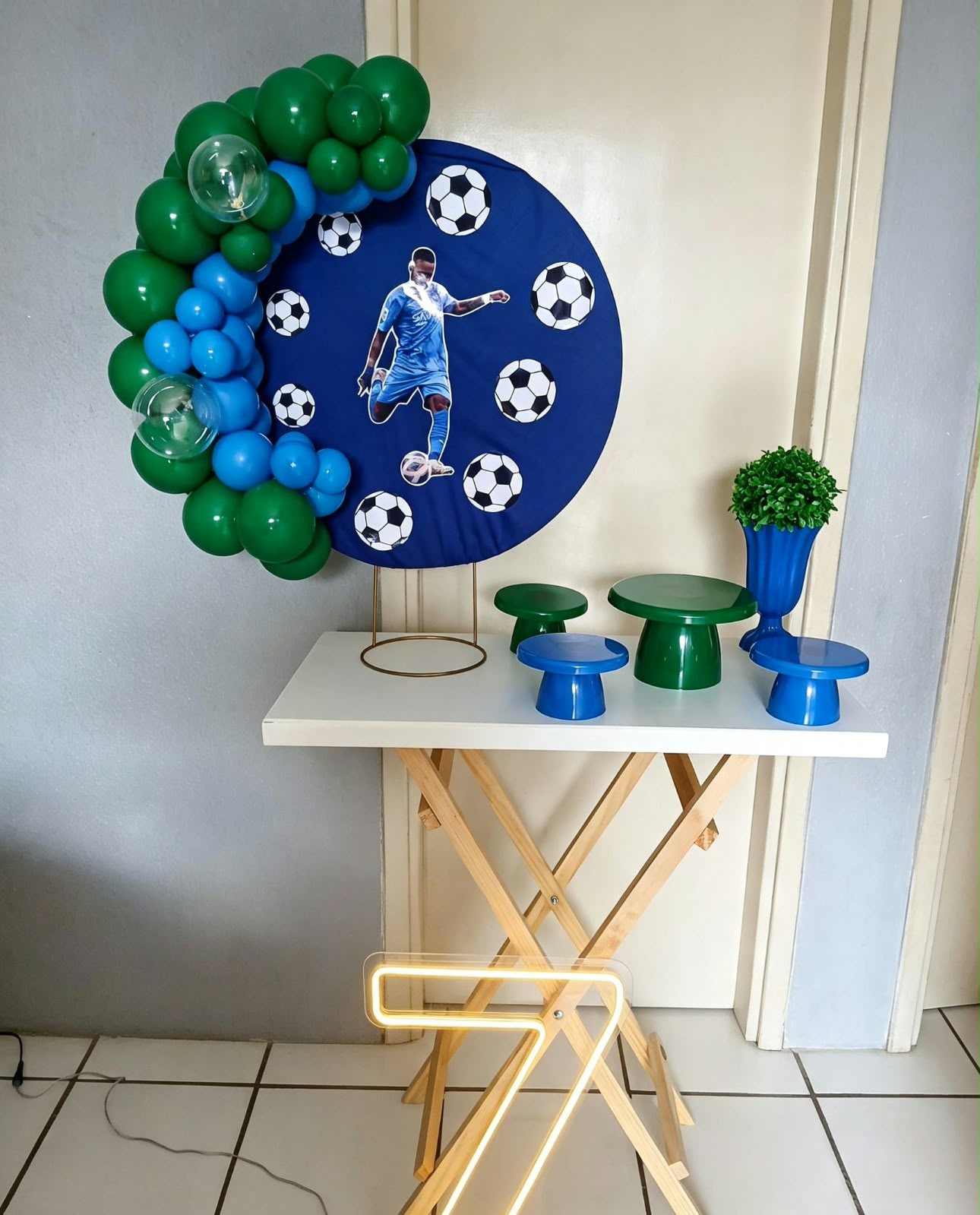 Decoração Futebol - MV Decorações