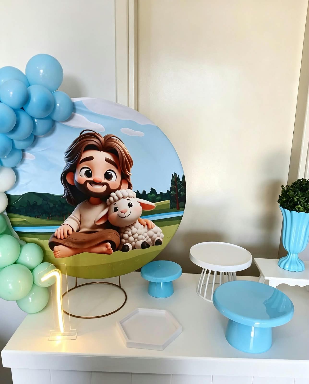 Decoração 50 Anos Dourado Real - MV Decorações